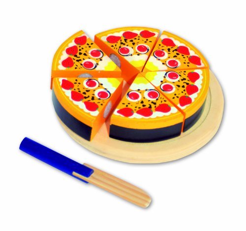 Tanner 0985.9 GÃÂ¢teau aux fraises et couteau en bois pour jouer by Chr. Tanner