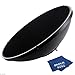 Produktbild Phot-R 16 "40cm Beauty Dish Fotografie Foto-Studio-Licht-Beleuchtung Zubehoer Universal-Reflektor Wabe Weiss transluzentem Kunststoff Weiss Innenraum Bowens S-Type-Einfassung mit 'T' Shaped Bowens Blitzhalterung fuer Canon & Nikon Flashguns + Mikrofaserstoff