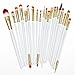 Tonsee® Professional 20 pcs Makeup Brush Set tools Make-up Toiletry Kit Wool Brand Make (White)