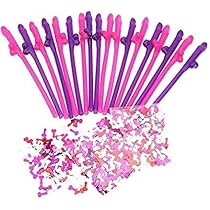 Pappteller „Same Penis Forever“ – Roségold, 26,5x15,5 Cm, 6 Stück, Für Junggesellinnenabschied & Partys