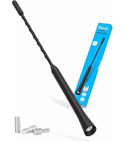 Antenne De Toit Noire 40cm Pour Renault Scénic III - Neuve
