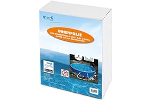 MEDIPOOL Pool Total Liner rond pour piscine 3,60 m x 0,92 m x 0,25 mm Film