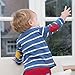 Kite Baby Boys Breton Stripy Long Sleeve Sweatshirt, Blue (Navy), 0-3 Months
