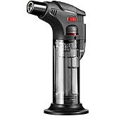 Jet Flame Gas Lighter for Kitchen - Windproof Pocket Lighter for BBQs, Bonfire, Candle, Easy to Use (Multicolor, Pack of 1)