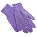 1 Pair Shower Exfoliating Wash Skin Spa Bath Gloves Massage Clean Hygiene Gloves - Purple