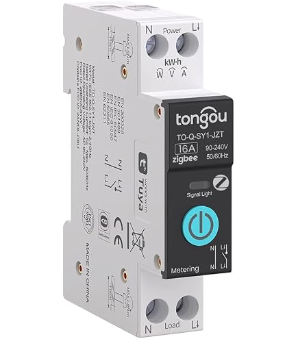MOES - Module commutateur Zigbee Tuya 16A mesure consommation