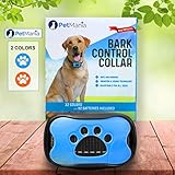 ✔ SEGURO Y HUMANO - Sabemos que amas a tu mejor amigo, pero sus ladridos son un problema. Es por eso que el collar antiladrido de PetMania es efectivo, seguro y humano, ya que no hay ninguna descarga involucrada. Utiliza la vibración y el sonido de alta frecuencia para hacer que tu perro deje de ladrar de manera efectiva sin causar ninguna angustia o daño. ¡Así que ordena el tuyo hoy! ¡Y entrena a tu perro de la manera más segura y correcta!