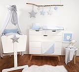 Sugarapple Babybettwäsche, 2 tlg. Set (35 Farben wählbar) mit Deckenbezug 80 x 80 cm und Kissenbezug 40 x 35 cm, Baby Bettwäsche aus 100% Öko-Tex Standard 100 Baumwolle - 6