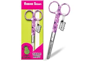 La Repera de Enfermera® Tijeras Enfermeria - Tijeras Mayo - Punta Roma Acero Inoxidable para Vendaje | Punta Redonda Profesional | Regalos de Enfermería y Accesorios Enfermera TCAE (PLANET SOUND)