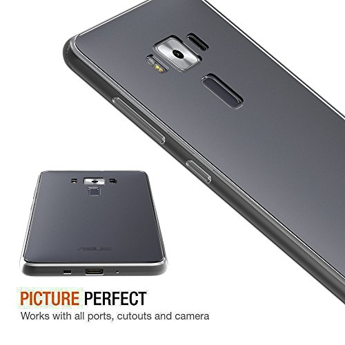 Asus Zenfone 3 Deluxe ZS570KL 5 7   Funda  iVoler TPU Silicona Case Cover Dura Parachoques Carcasa Funda Bumper para Asus Zenfone 3 Deluxe ZS570KL 5 7     Ultra-delgado   Shock-Absorci  n   Anti-Ara  azos   Transparente - Garant  a Incondicional de 18 Meses