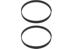 VGOL 2 Pezzi 130XL 037 Cinghia Dentata 65 Denti 10mm Larghezza Cinghia Dentata In Gomma Dentata Cinghia Di Trasmissione Dentata Industriale 330mm Cinghie Di Ricambio Meccaniche Nere