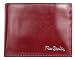 Produktbild Dunkelrot Starke Glänzend Beschichtete Echtleder Brieftasche Pierre Cardin