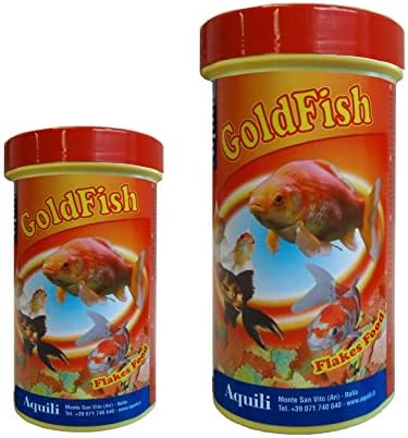 Feed Goldfish Flakes – Complete Feed In Fresh Bows, for all types of aquarium fish or Marine