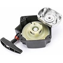 MEXWLOP Démarreur à Traction For Moteur De Tondeuse à Gazon 1E40F-5/40F-5/ 40-5/44F-5/BG430/CG430/TU43, Pièce De Réparation, 1/2 Pièces Démarrage Par Traction à Ressort De Rappel(1 PC