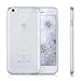 Produktbild iPhone 6S 6 Hülle, TYJTECH Clear TPU Gel Cover mit Mandala Floral Designer Shell Fall Ultra-Slim Shock-Absorption Stoßfänger Blumen Gedruckt Thin Cute Design Vintage Style für Girly Mädchen Frauen Apple iPhone 6 / 6S 4,7 Zoll