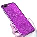 Produktbild Homikon Silikon Hülle Bling Glänzend Glitzer Diamond TPU Handyhülle Transparente Durchsichtig Weiche Ultra Slim Schutzhülle Stoßdämpfend Case Cover Etui für Huawei Mate 20 Lite - Lila