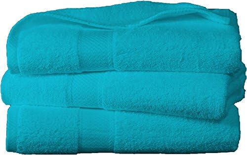 SET OF 3 Extra Large Luxury Bath Sheets 100% Cotton Towels Soft Egyptian Huge Bale Set Gift SIZE 85cm X 165cm by A & B Traders