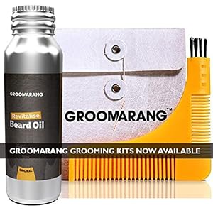 Groomarang Revitalise Beard Oil 30ml | Moisturiser & Conditioner For Soft Bearded Hair | 100% Natural, Organic & Vegan - Image 7