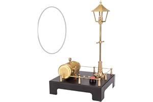 NULA Retrol - Mini generatore di vapore e scene di lampade, accessori per motori a vapore, scienza fisica, giocattolo per hobby STEM, per gli amanti dei motori a vapore meccanici