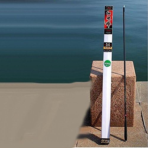 LXR Superhard Carbon Fiber Telescopic Fishing Rod Travel Spinning Pole 3.6M-7.2M , 5.4 m