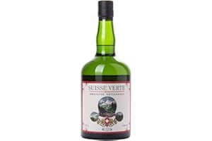 ‎ALANDIA Absinth Suisse Verte | Natürlich grün ohne Farbstoff | 68% | Tradition aus der Schweiz | (1x 0,7 l)