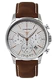 Junkers Herrenuhr Leder/Sonstige analog Quarzwerk Lederband 6878-4