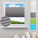 Montage-Set: 4 Metall-Kern Klemmträger ohne Bohren; dabei auch 4 Spannschuhe Set für Bohren im Fenster als Alternativ.