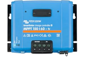 Victron Energy SmartSolar MPPT TR 150V 60 amp 12/24/36/48-Volt Contrôleur de Charge Solaire (Bluetooth)