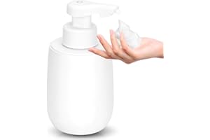 PHNEEMS Automatyczny Dozownik MydłA Automatyczny Dozownik MydłA W Piance Elektryczny Dozownik MydłA Z Czujnikiem Bezdotykowy Wodoszczelność Ipx5 Elektryczny Dozownik MydłA Do łAzienki, Kuchni, Biura Biały