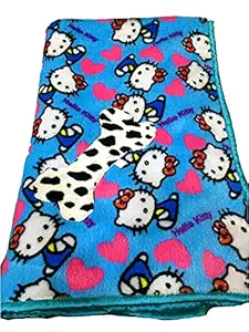 Oz International Double Layered Luxurious Pet Blanket Dog Blanket, Butterfly Soft and Extra Warm Print Design Throw Blanket Sleep Mat for Puppy Small Medium Large Dogs & Cats Blankets Blankets