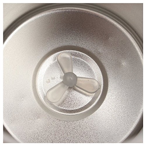 Kaffee Mischbecher – TOOGOO(R) „Self Stirring Mug“ Edelstahl Elektrische Faule Selbstmischender Kaffee Tee Mischbecher im Buero ode zu Hause Rot 300 ml - 2