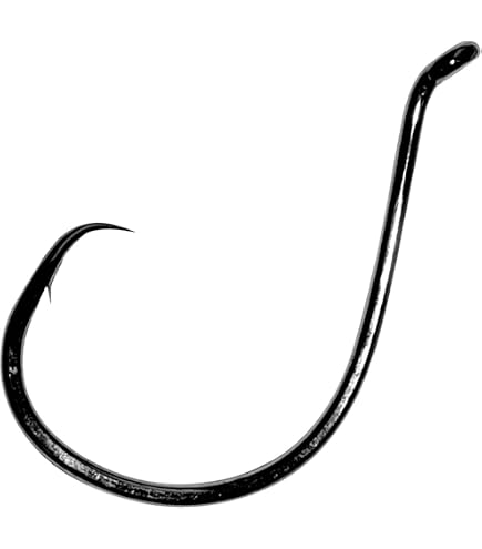 Mustad UltraPoint Demon Wide Gap In-line Circle 1 Extra Fine Wire Hook