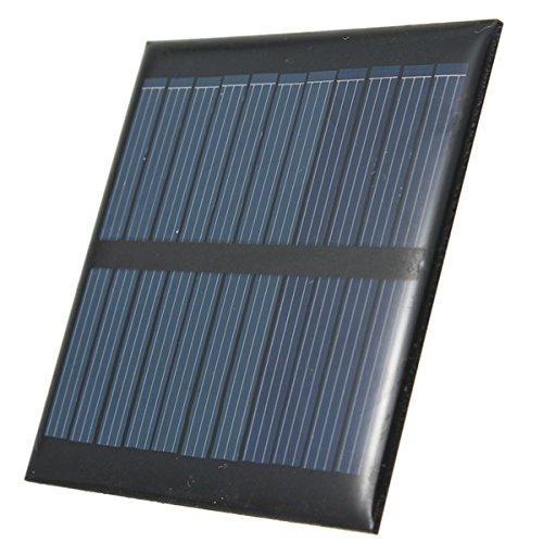 (2949-i) 5.5V 0.6W POLYKRISTALLINE 65MM X 65MM 90MA SOLARPANEL