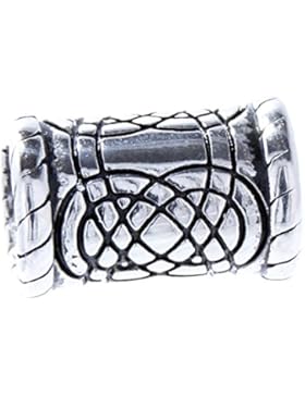 Bartperle Haarperle Edelstahl Ke