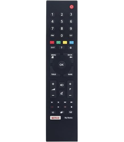 Ersatz-Fernbedienung VS3187R-2 Für Grundig Android TV – Kompatibel Mit Vielen Modellen