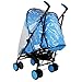 Zeta Citi Stroller Buggy Pushchair - Ocean (Complete With Footmuff + Raincover)