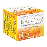 Moisturiser for Dry Skin - Organic Dry Skin Repair Cream - 50ml - By Fysio Natural Cosmetics - 100% Pure and Natural Bees Wax Cream with Extra Virgn Olive Oil and Essential Oils - For Rosacea, Dermatitis, Eczema, Psoriasis, Rashes, Itchiness, Redness, Cuts or Burns - For Men and Women - Moisturizes and Repairs Hands , Feet , Body , Elbows and Knees - MONEY BACK GUARANTEE - Buy 2 & get FREE DELIVERY