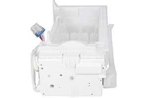 ensipart Eiswürfelbereiter für KühGefrierKombination kompatibel mit Samsung DA97-19010A Eiswürfelerzeuger für SideBySide Kühl-Gefrier-Kombination