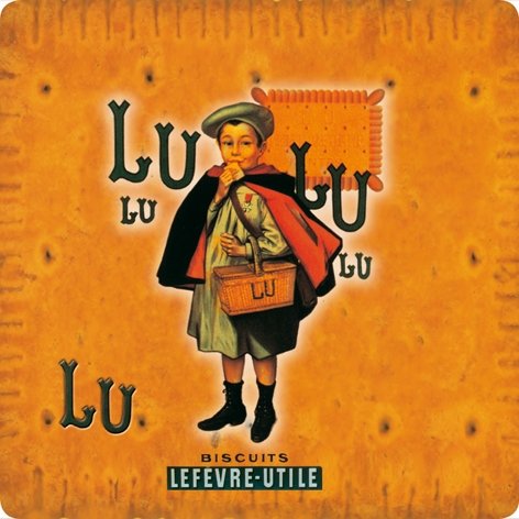 Preisvergleich Produktbild Retro Topf-Untersetzer aus Glas "LU" 3 Stück