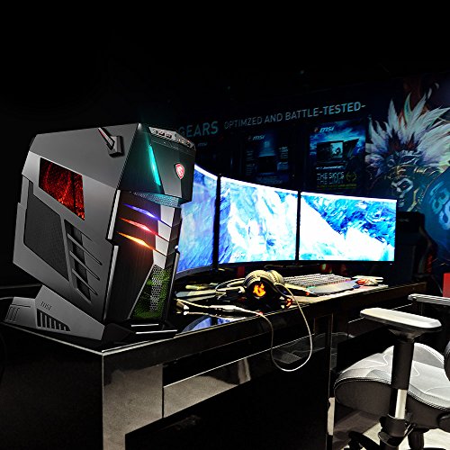 MSI 9S6-B91211-006-956-B907-102 Aegis Ti3 VR7RD SLI-006DE Desktop PC (Intel Core i7-7700K, 2000GB Festplatte, 32GB RAM, Geforce GTX 1070, Win 10 Home) schwarz - 7