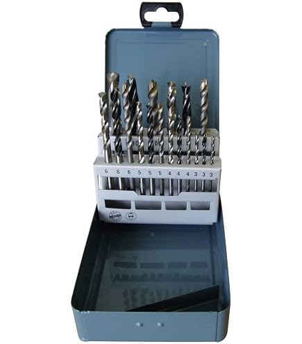 Projahn Kunststoffkassette Mit HSS-R Bohrer 1-10 Mm, 19-teilig