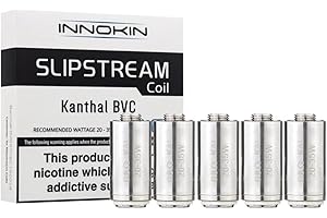 Innokin Slipstream KAL BVC Replacement Coils 0.8ohm For Innokin CoolFire Mini Slipstream Kit,Innokin CoolFire Pebble Slipstream Kit,Innokin iTaste Kroma Slipstream Kit- 5pcs in a pack