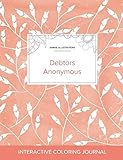 Image de Adult Coloring Journal: Debtors Anonymous (Animal Illustrations, Peach Poppies)