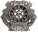 Produktbild Asphalt Attitude Skull Clock (LARGE) Gürtelschnalle