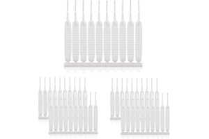YISIFEINUO 50 Pcs Small Cleaning Brushes - Shower Head & Nozzle Cleaning Tool, Small Hole Cleaner, Anti Clogging Brush for Shower Hole, Keyboard Gap