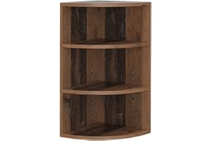 Vicco Libreria angolare da terra Ecki, Legno antico, 30 x 60 cm