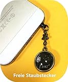 für Smartphone Samsung Galaxy S6 Edge Hülle,Echt Leder Tasche für Samsung Galaxy S6 Edge Flip Cover Handyhülle Bookstyle mit Magnet Kartenfächer Standfunktion + Staubstecker - 6