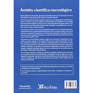 Temario pruebas de acceso a Ciclos Formativos de Grado Medio. Ambito científico tecnológico