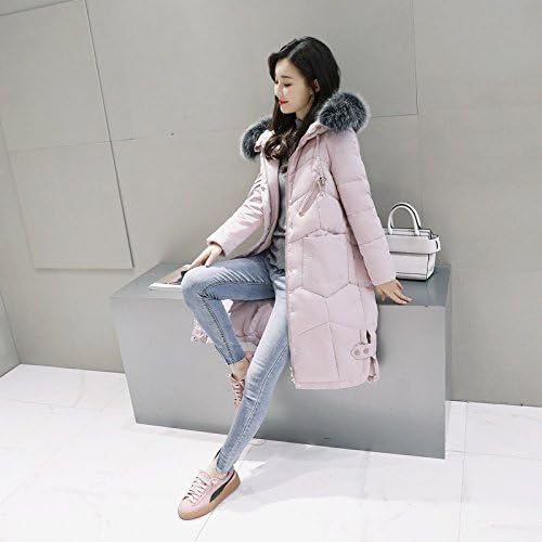 GK-Hair collar coat thicker and winter in the long paragraph down jacket Slim was thin?a?M