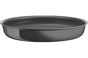 Tefal Ingenio Renew Poêle 24 cm, Revêtement céramique antiadhésif, Recyclée, Cuisson saine, Thermo-Signal ™, Cuisson sûre, Fabriquée en France, Tous feux dont induction, L2600402